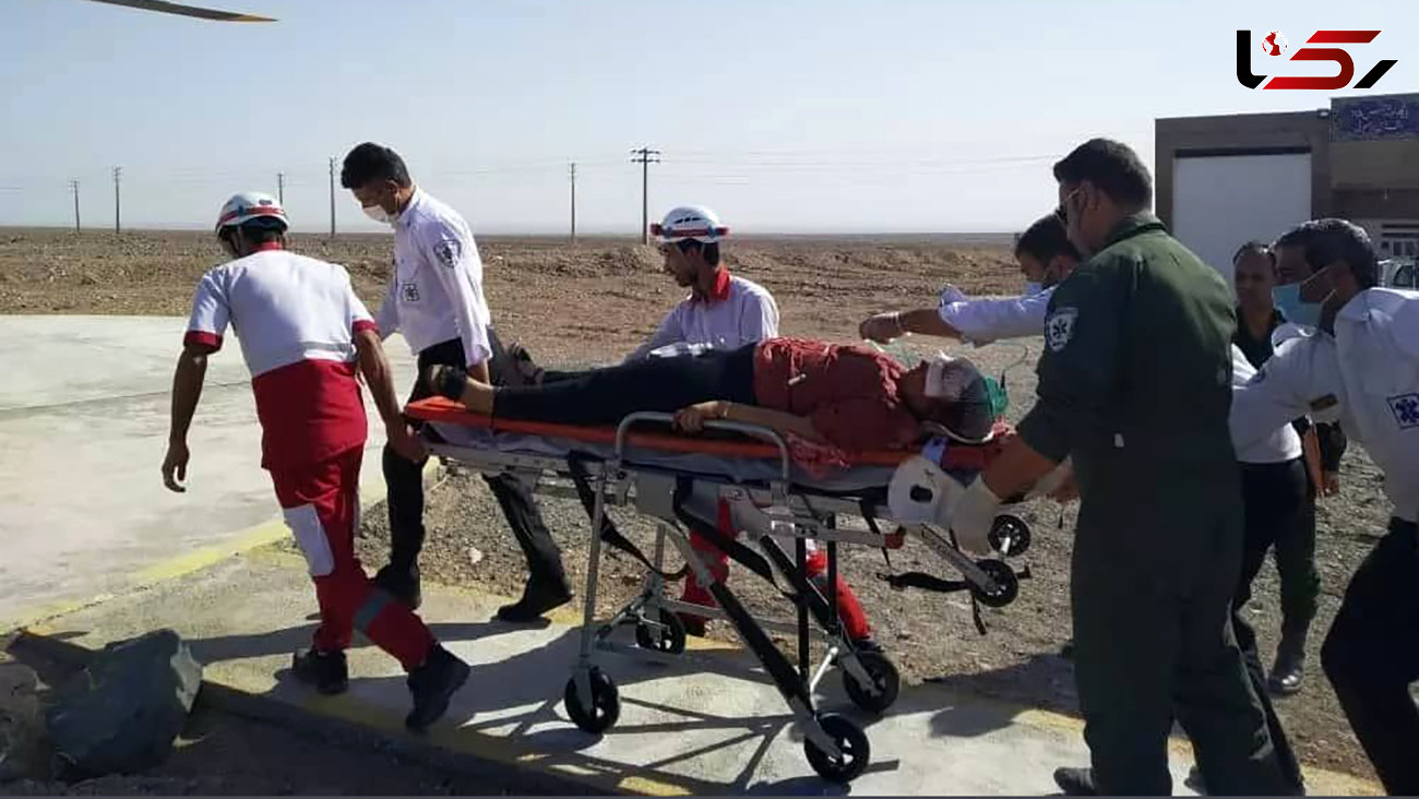 مرگ دردناک کودک 5 ساله در جاده دلیجان / هلیکوپتر امدادی از قم به پرواز در آمد
