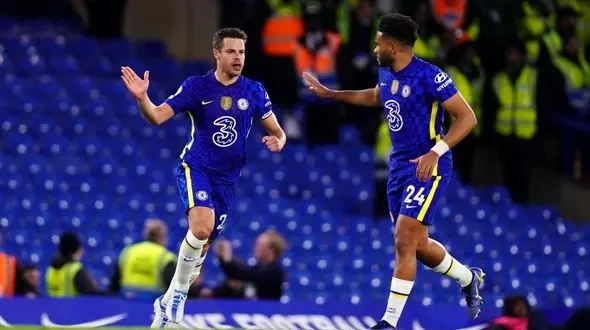 گل اول چلسی به منچستریونایتد توسط مارکوس آلونسو(ویدیو)