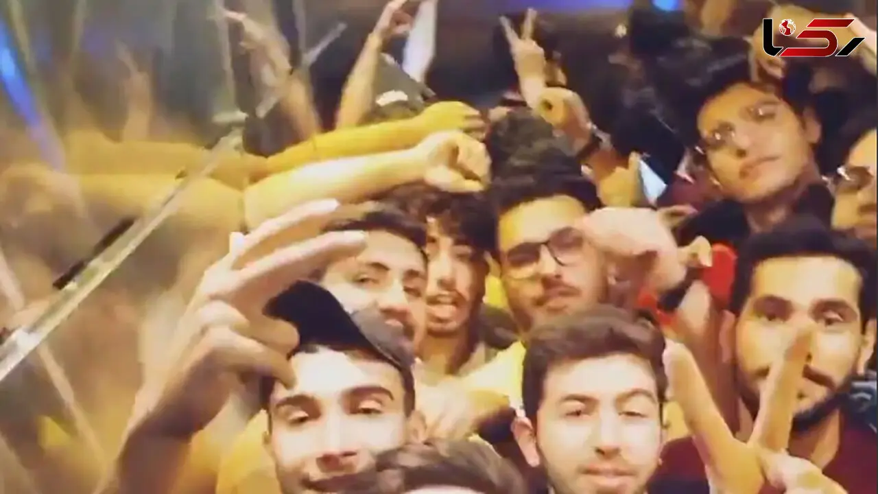 فیلم گیر افتادن دانشجویان آزاد تهران در آسانسور ! / وحشت و خنده !