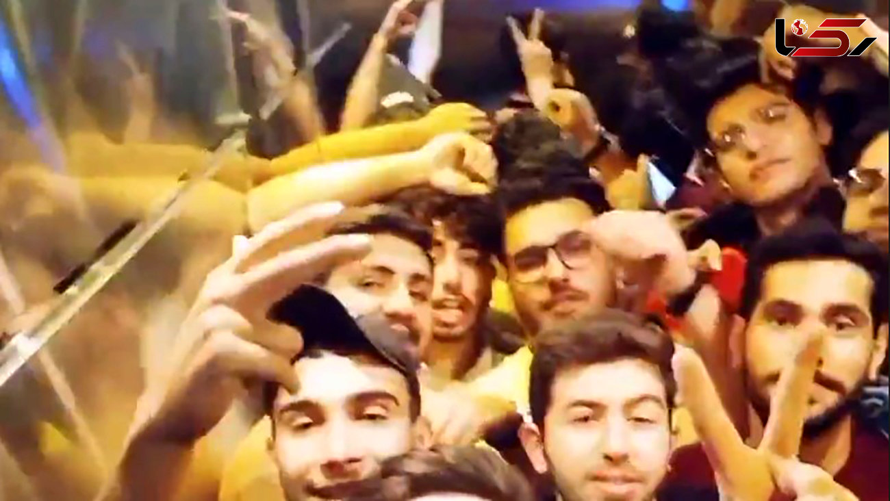 فیلم گیر افتادن دانشجویان آزاد تهران در آسانسور ! / وحشت و خنده !