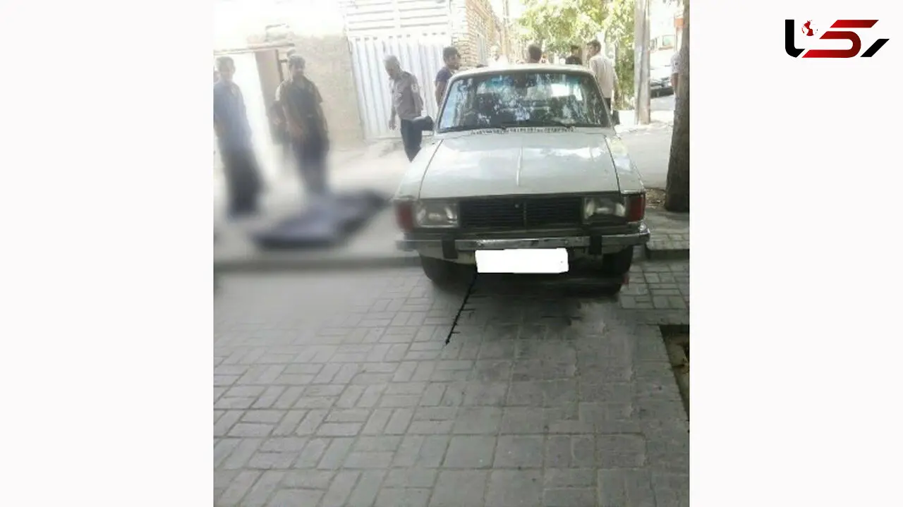 ‌پیکان صاحبش را در همدان زیر کرد + عکس جنازه و صحنه مرگ