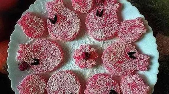 طرز تهیه باسلوق انار + فیلم