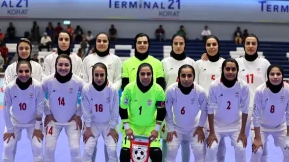 برد پرگل زنان فوتسال ایران مقابل ازبکستان در دومین گام