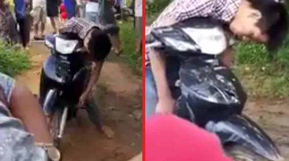 مردم خونسردانه به تماشای مردن یک نوجوان نشستند + فیلم دلخراش