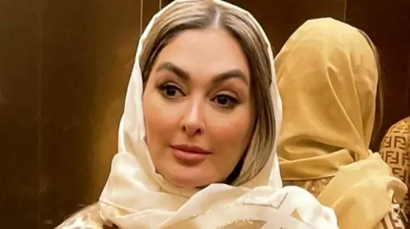 الهام حمیدی مدل لباس های اسلامی شد / جنجال های خانم بازیگر تمامی ندارد !