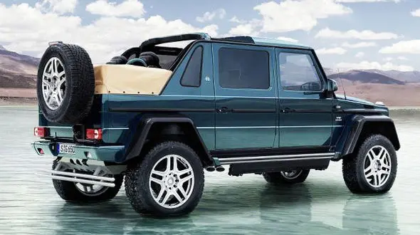 گرانترین خودروی شاسی بلند در راه جاده ها 