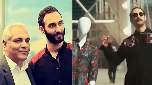 رقص و آواز افتضاح؛ پسر مهران مدیری با یه مانکن تو خیابان بندری می رقصه