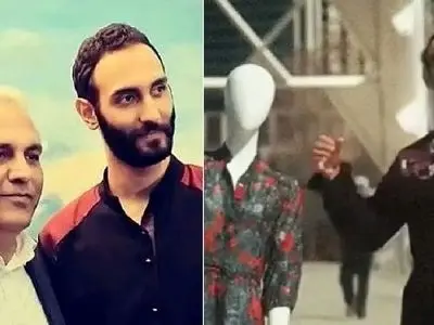 رقص و آواز افتضاح؛ پسر مهران مدیری با یه مانکن تو خیابان بندری می رقصه