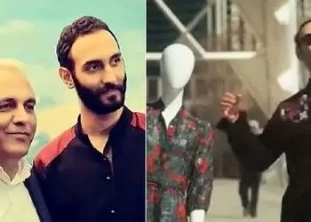 رقص و آواز افتضاح؛ پسر مهران مدیری با یه مانکن تو خیابان بندری می رقصه