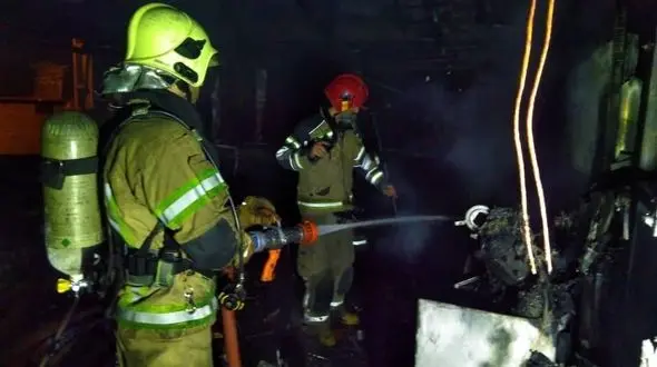 آتش سوزی شبانه مرکز ری شناسی/ ابعاد حادثه از زبان شهردار منطقه 20 و عضو شورای شهر + فیلم