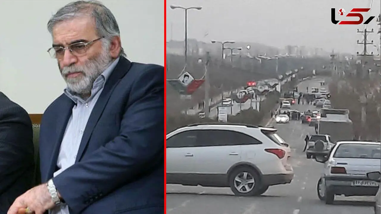 فیلم جدید از انتقال پیکر شهید محسن فخری زاده