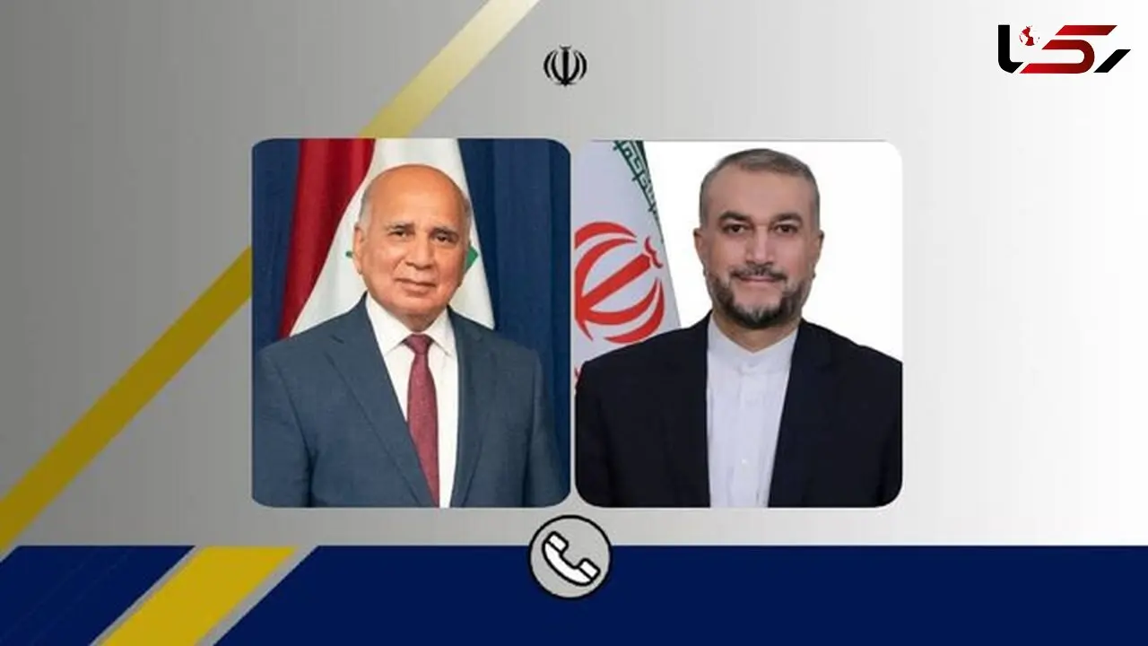 رایزنی" امیر عبداللهیان" و" فواد حسین" در مورد سفر اخیر وزیر امور خارجه آلمان به بغداد