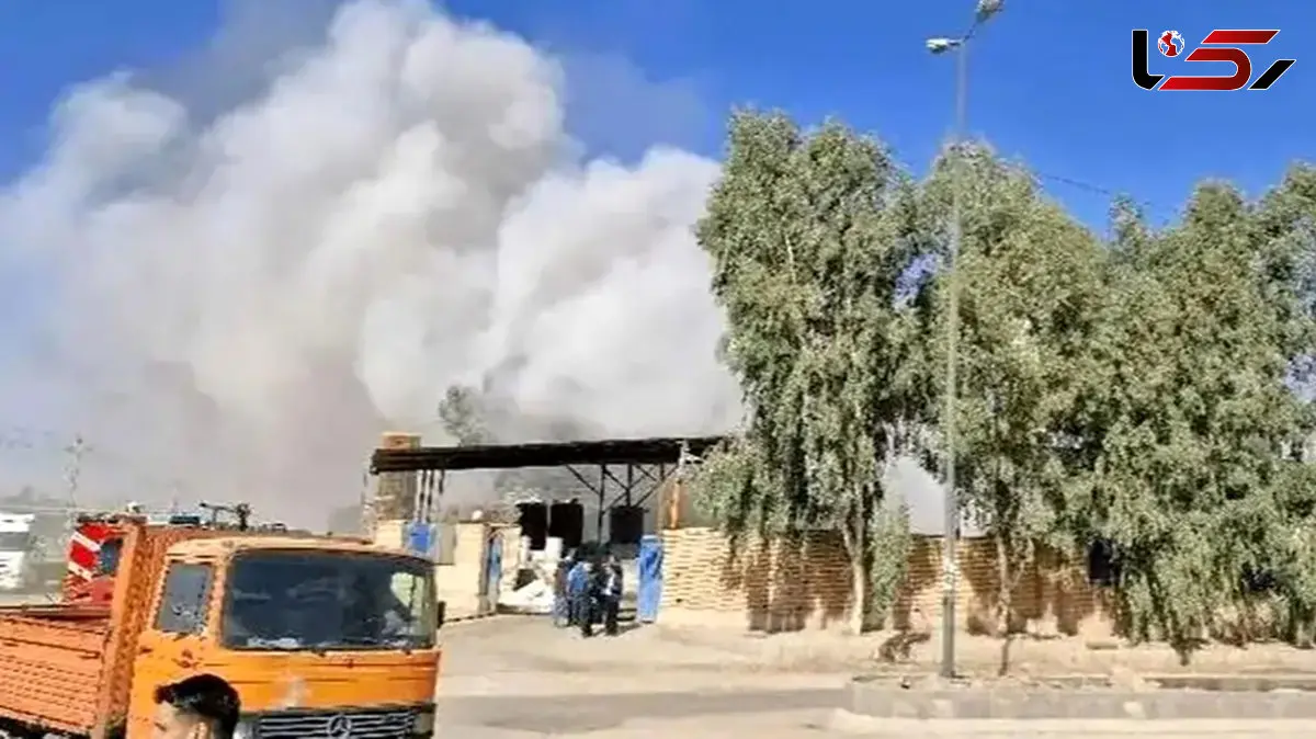 فیلم لحظه انفجار شرکت پالایش نفت ایوانکی