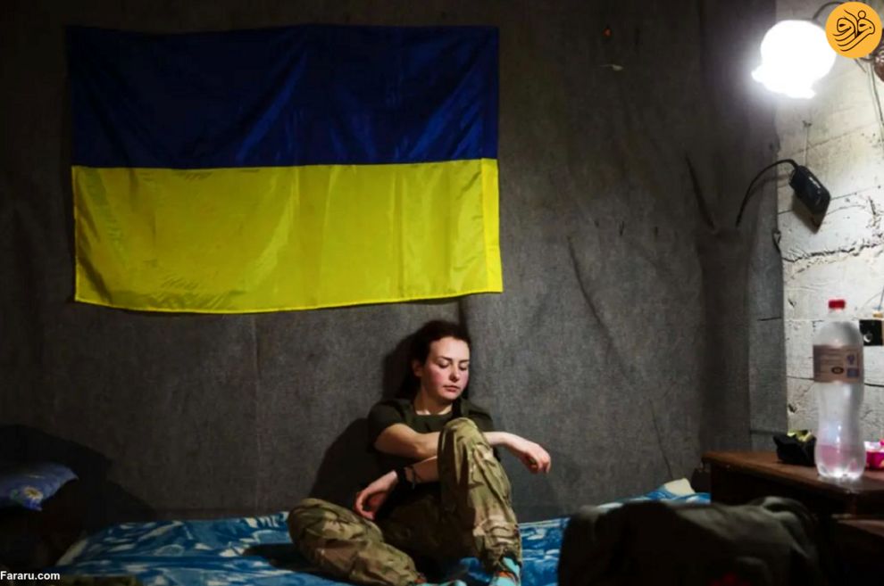 تصاویری از زیباترین زنان اوکراینی در خط مقدم 