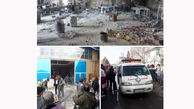  انفجار هولناک در کارخانه رنگ‌ سازی  آذرشهر + آخرین وضعیت مصدومان
