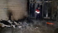 آتش‌سوزی در ساختمان نیمه‌کاره / در زنجان رخ داد