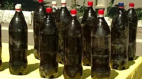 بطری های نوشابه در ال 90 حاوی مواد افیونی بود / در نائین کشف شد