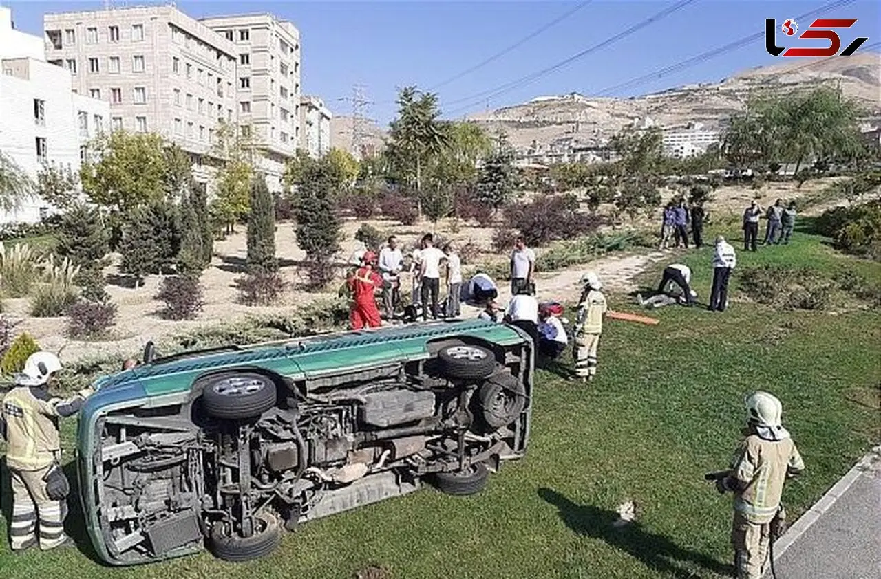 تصادف وحشتناک کارمندان سفارت پاکستان در بم کرمان