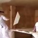 فیلم/ خلاقیت تحسین‌برانگیز و خنده‌دار اوستا گچ‌کار ایرانی در گچ کاری به روش الاکُلنگی حماسه آفرید/ داداش به خدا این راهش نیستا