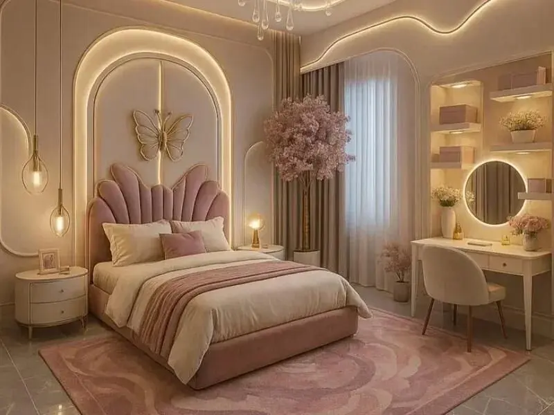 تصاویر از دکور اتاق دختر