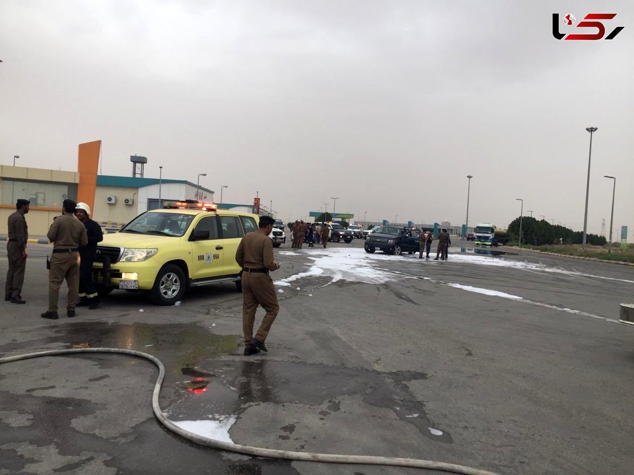 حمله افراد مسلح به نیرو‌های پلیس عربستان
