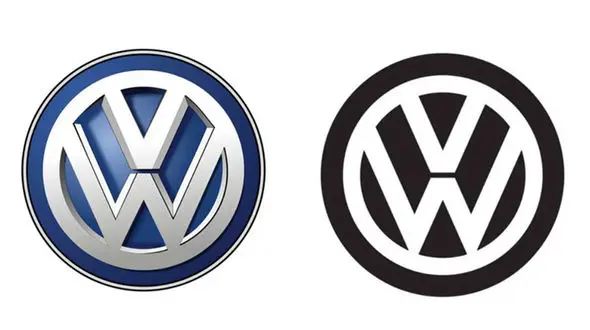 لوگوی فولکس واگن تغییر کرد