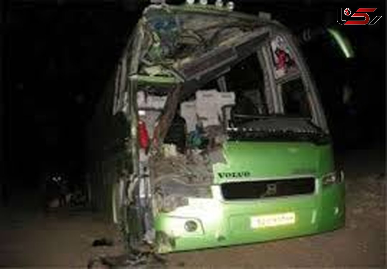 یک کشته و 25 زخمی در حادثه واژگونی اتوبوس در تربت حیدریه 