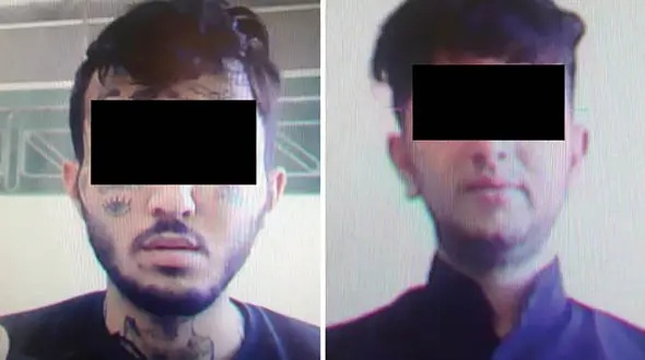 عکس 2 شکارچی 18 زن مشهدی / خالکوبی های عجیب شرور قمه کش