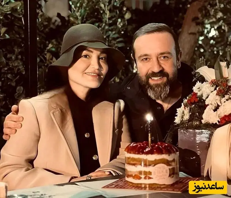 بهرنگ توفیقی و همسرش سولماز حسینی