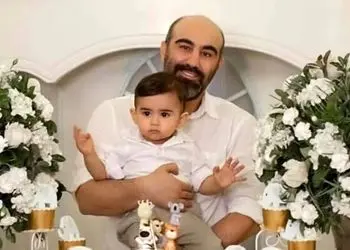 پیراهن استقلال بر تن پسر محسن تنابنده / تنابنده پسرشو دو آتیشه استقلالی کرده