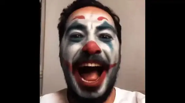 نوید محمدزاده جوکر شد + فیلم