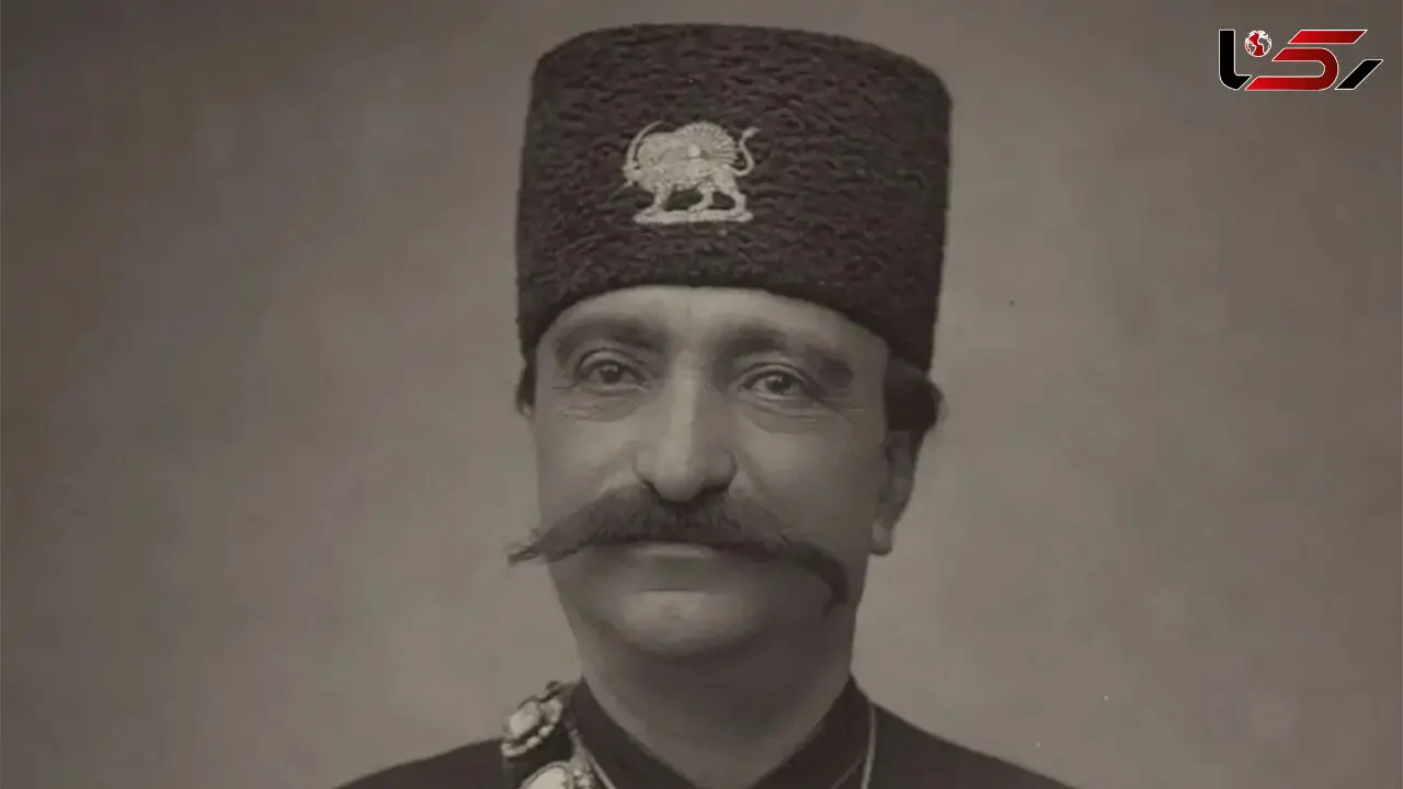  سفر زمان / عکس یادگاری ناصرالدین شاه با شمس‌الدوله و عالیه خانم در حرمسرا
