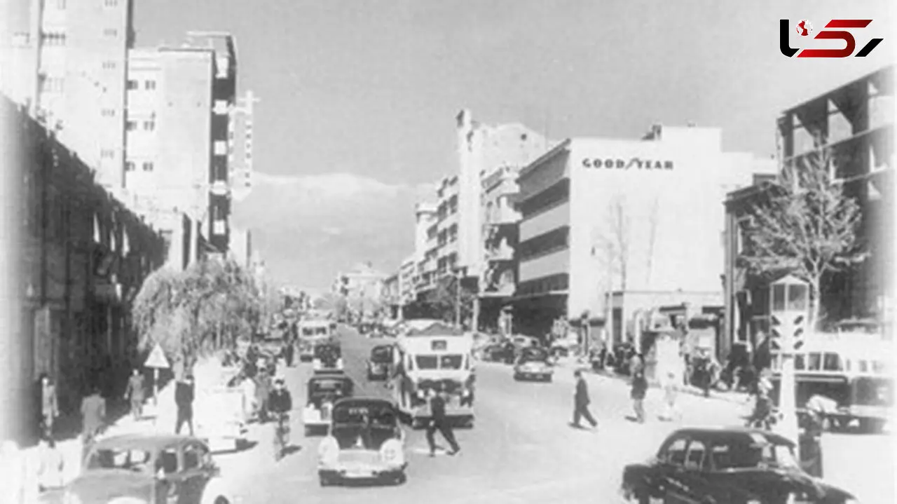 تصویر این خیابان در سال ۱۳۳۰ 