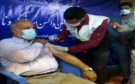 اولین دُز واکسن برکت در سیستان و بلوچستان را استاندار دریافت کرد