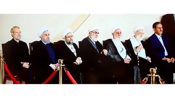 مراسم وداع با شهدای حمله تروریستی تهران در مجلس آغاز شد