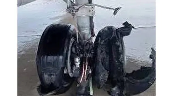 باند فرودگاه کیش بسته شد/ لاستیک هواپیما ترکید