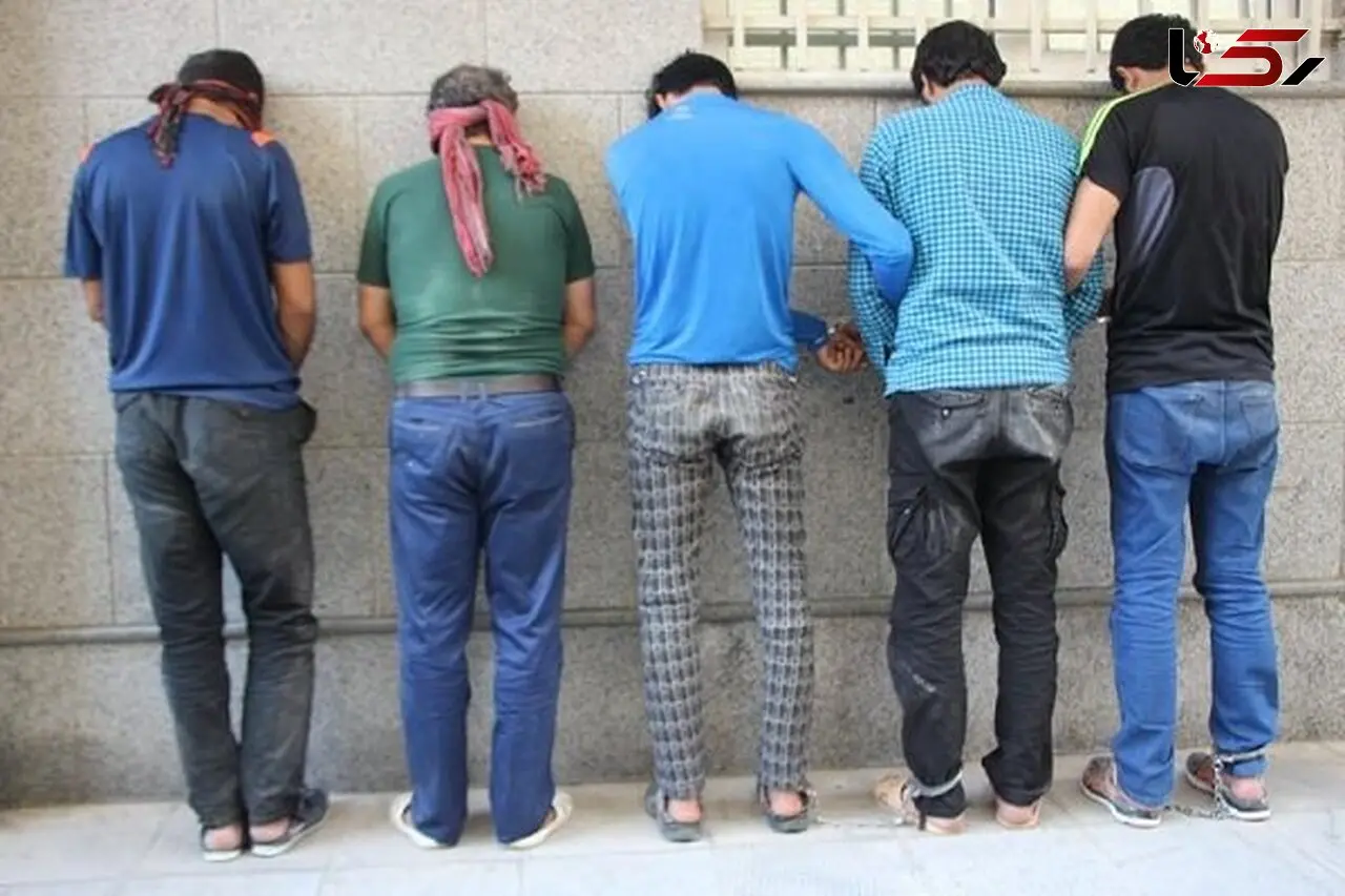 این مردان عامل واژگونی های قطارها در غرب تهران بودند! + عکس 