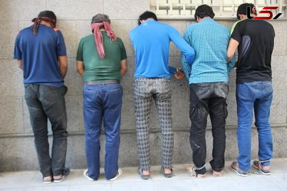این مردان عامل واژگونی های قطارها در غرب تهران بودند! + عکس 