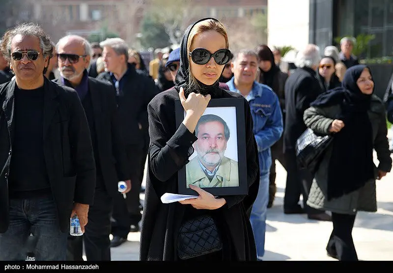 مراسم پیکر خسرو شجاع زاده