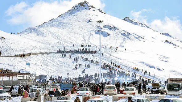  مردم به سمت پیست اسکی سخوید نروند + علت