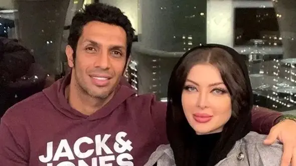 عکس حلقه گران قیمت و حسرت آور زن سپهر حیدری ! / فخر فروشی خانم پرحاشیه ! 