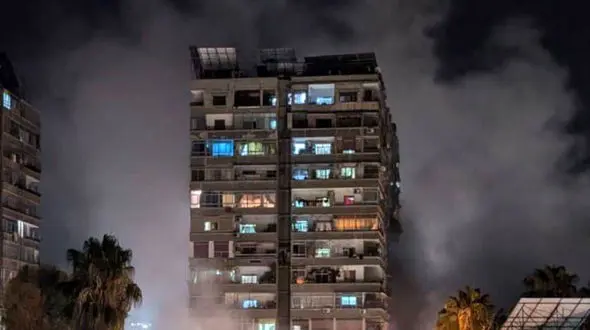  حمله رژیم صهیونیستی به دمشق پایتخت سوریه 