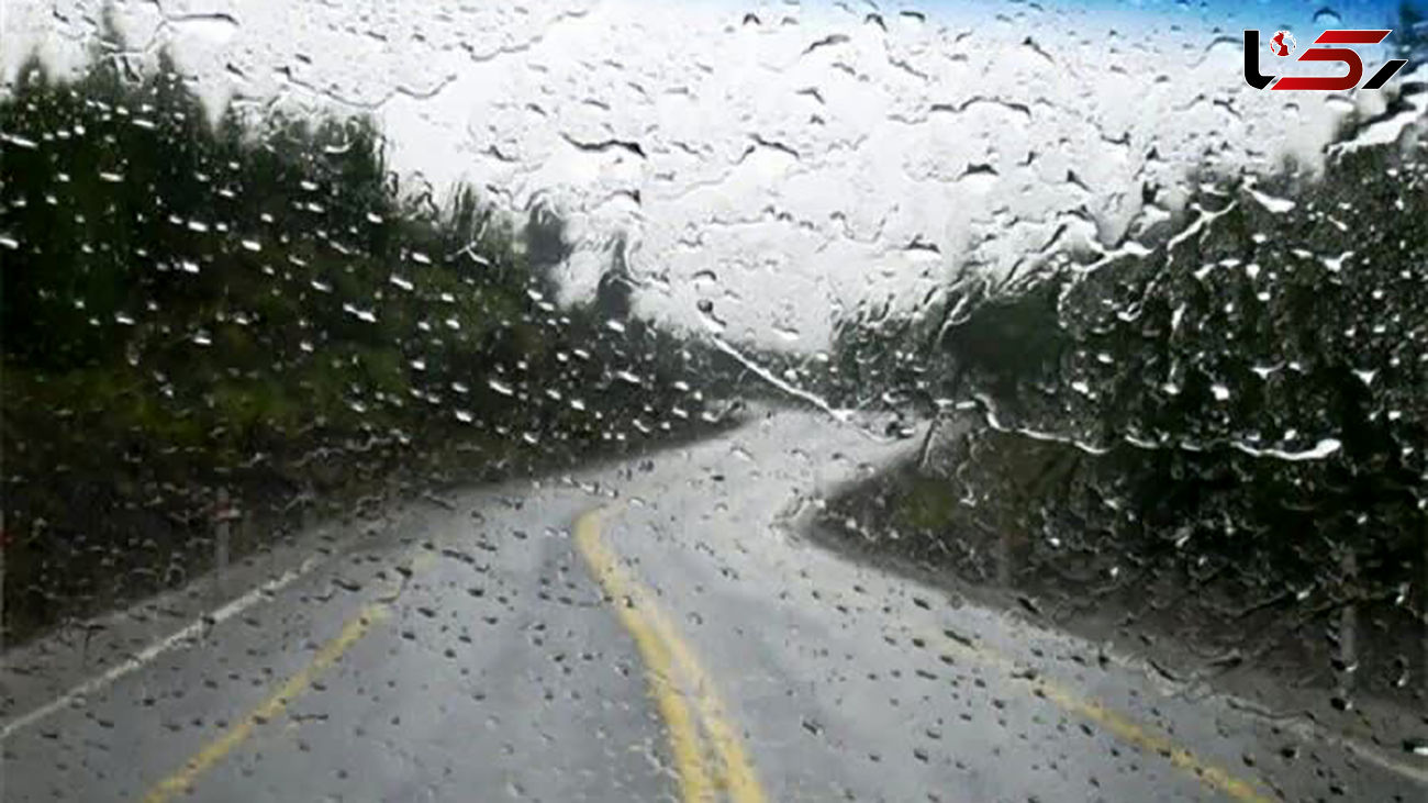 بارشهای پراکنده جاده‌های شمالی خراسان رضوی را لغزنده کرد