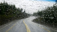 بارشهای پراکنده جاده‌های شمالی خراسان رضوی را لغزنده کرد