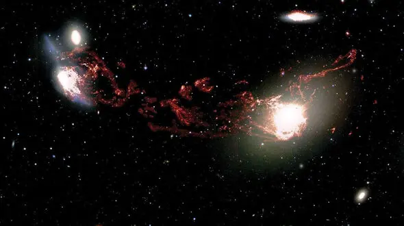 عجیب ترین عکس از خوشه‌ کهکشانی Virgo