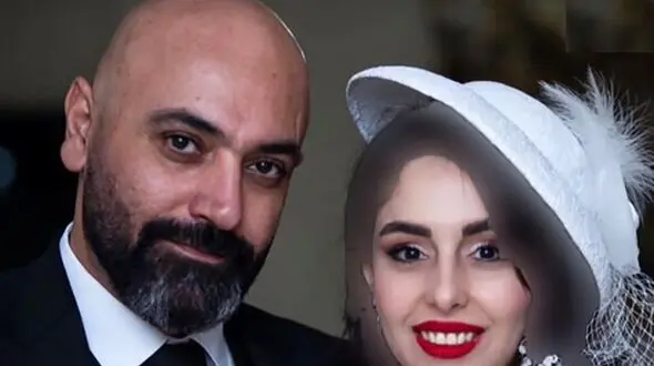 عکس / استایل جنجالی و سِت مهدی کوشکی و با زن چهارمش / از کلاه تا کت شلوار و کراوات تا استایل رنگارنگ