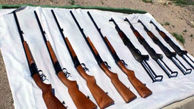 ‍ کشف 7 قبضه اسلحه شکاری غیرمجاز در سنقروکلیایی 