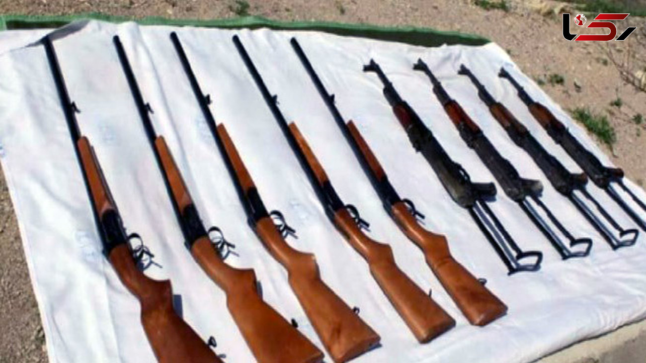عکس تفنگ های جنگی که در ایلام راز های شومی داشتند 