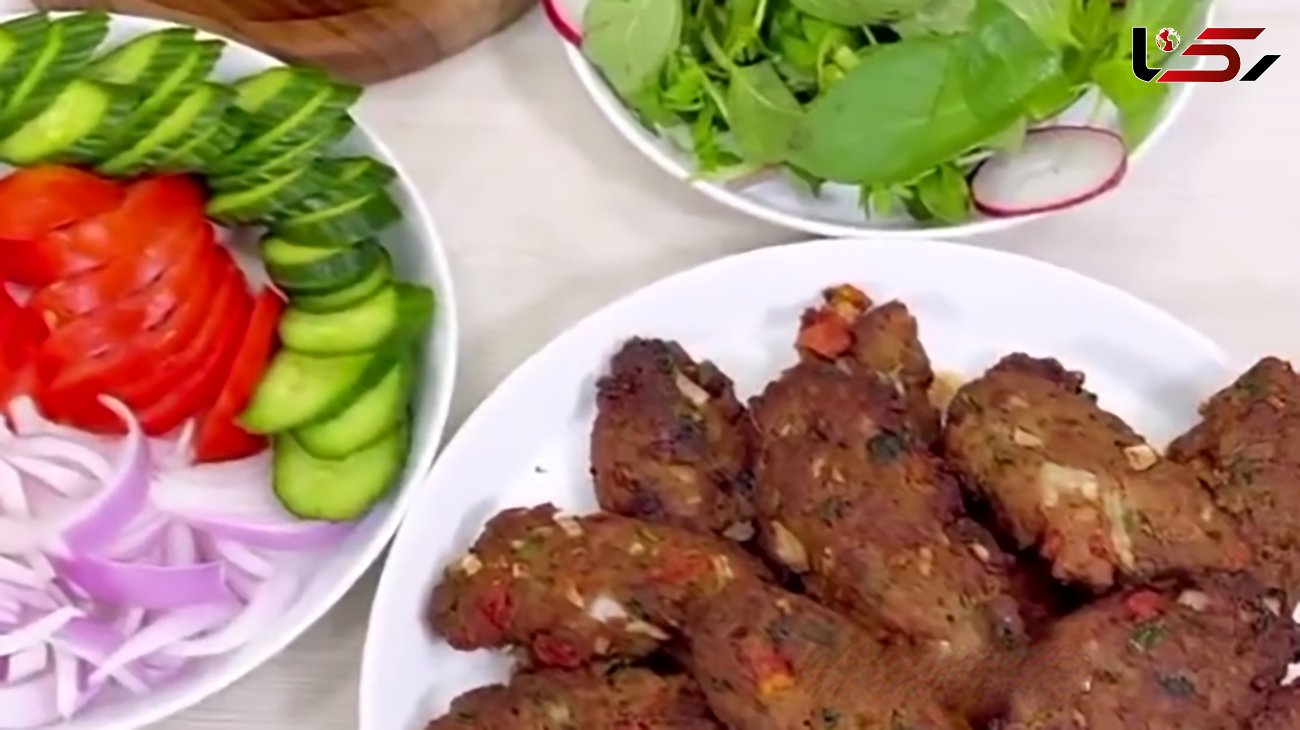 شامی کباب غذای خوشمزه برای شام امشب + فیلم