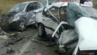 11 کشته و زخمی در 2 تصادف مرگبار یاسوج + عکس خودروهای پوکیده